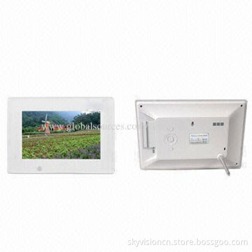 7-inch Digital Photo Frame with Motion Sensor, Supports 1,080P, Easy to Fix on All Display Shelf